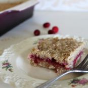 Cranberry Oat Bars