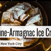 Pear Croustades with Prune-Armagnac Ice Cream