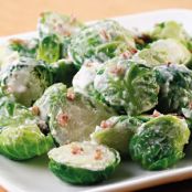 Brussels Sprouts with Bacon and Pecans