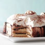 Fudgy Ice Cream Cake