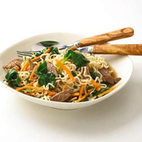 Asian Beef and Noodle Bowl - Recipe.com