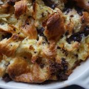 Chocolate Croissant French Toast Casserole