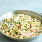 Shrimp Carbonara