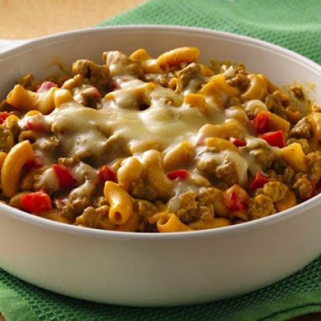 Cajun Turkey Burger Skillet