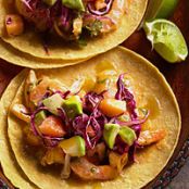 Garlic Shrimp and Crab Tacos