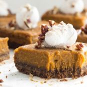 Vegan - Pumpkin Pie Squares