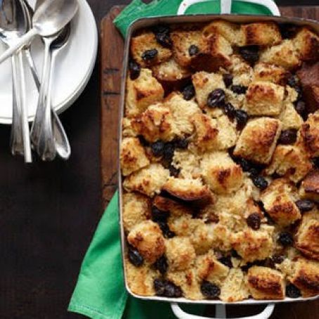 Rum Raisin Bread Pudding Recipe