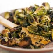 Maple-Roasted Brussels Sprouts