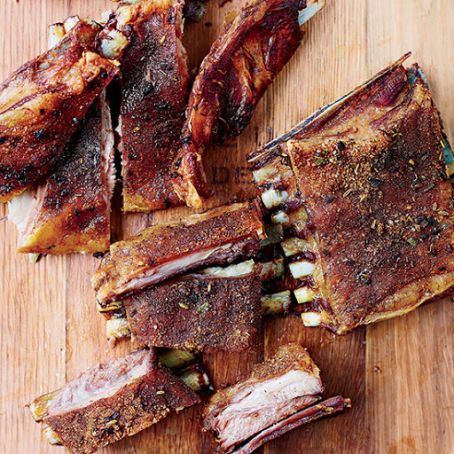 Vadouvan-Spiced Lamb Ribs