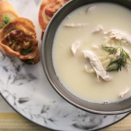 Greek Lemon Chicken Soup