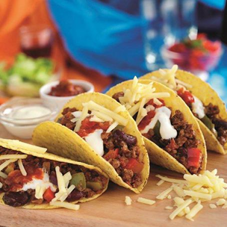 Mexican chilled tacos