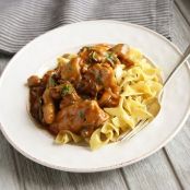 Paprika Chicken Stroganoff