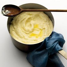 Mashed Potatoes cooked in milk