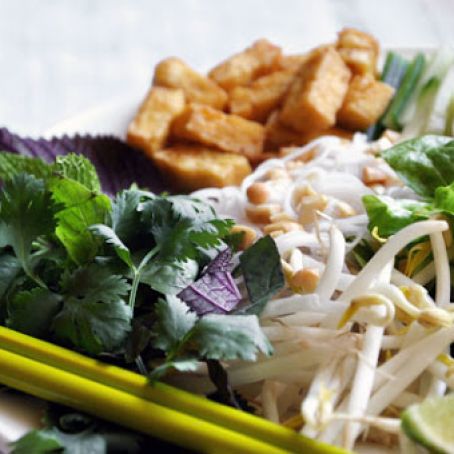 Bún Chay (Vietnamese  Noodle Salad)