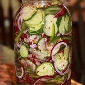 Refrigerator Cucumber Salad