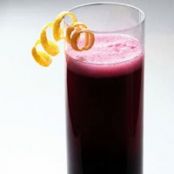 Blueberry Ginger Bellini