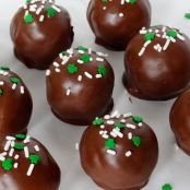 No Bake Baileys Irish Cream Cookie Balls
