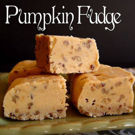 Pumpkin Fudge