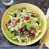 Meals (Bowties with Smoked Almond Sauce, Bacon, Lettuce & Tomatoes)