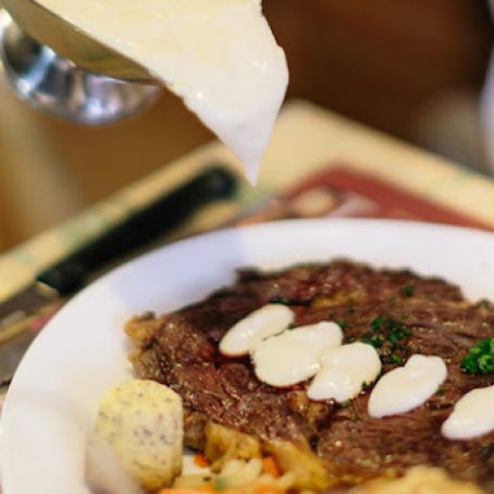 Steak with Epoisses