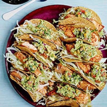 Fish Tacos with Corny Guac