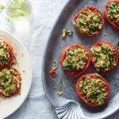 Moroccan Stuffed Tomatoes