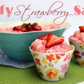 Fluffy Strawberry Salad