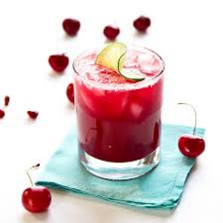 Fresh Cherry Margaritas