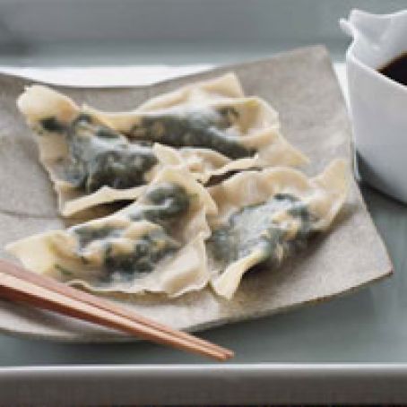 Tofu: Spinach and Tofu Dumplings