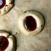 Salted Caramel Thumbprint Cookies