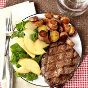 Dijon-Brown Sugar Marinated Steak - Iowa Girl Eats