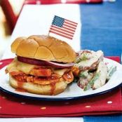 Honey Chipotle Barbecue Chicken Sandwiches
