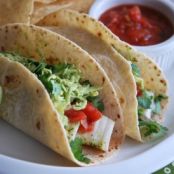 Fish Tacos with Avocado-Cabbage Slaw