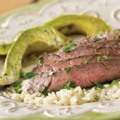 Flat Belly - Cuban Steak w/Avocado Salad