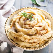Browned Butter Garlic Mashed Potatoes
