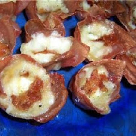 Prosciutto & Cheese Rosettes