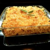 Sage Butter Macaroni and Four Cheese