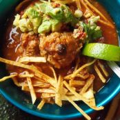 Beef, Black Bean & Rice Albóndiga Soup
