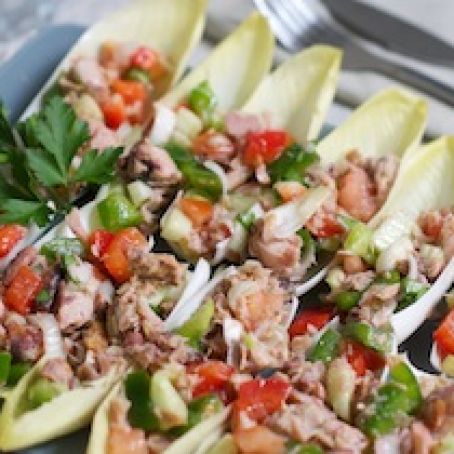 Tuna Salad with Endives and Salpicon