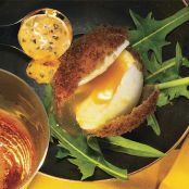 Deep Fried Eggs w/Sriracha Remoulade