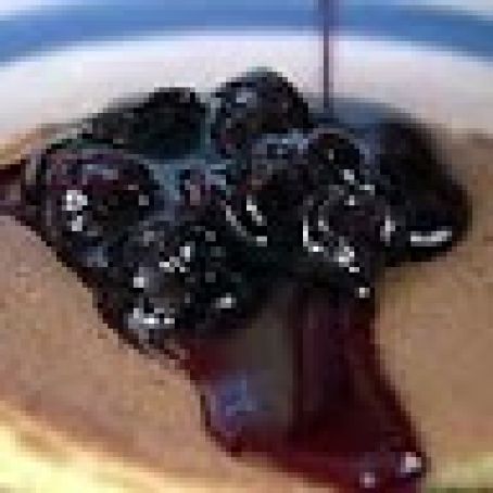 Homemade Instant Pancake Mix and Blueberry Syrup