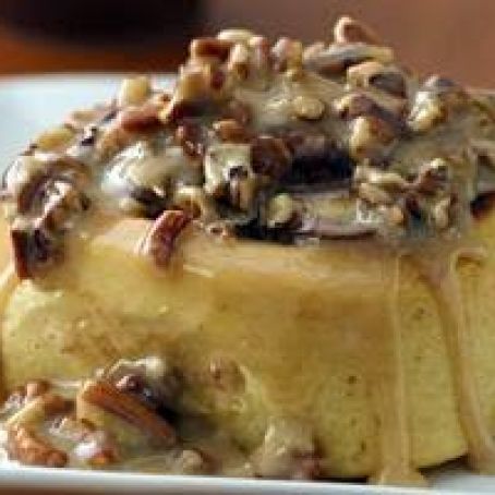 Java-Glazed Cinnamon Rolls