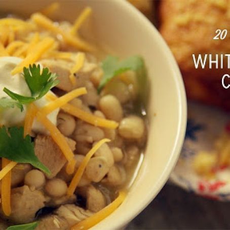 White Bean Chili -  Paula Deen