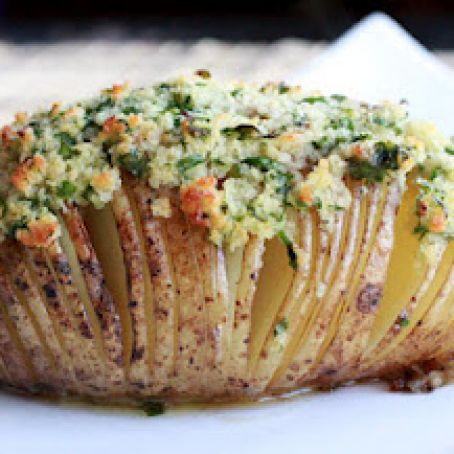 Potatoes Fanned - Hasselback Potatoes