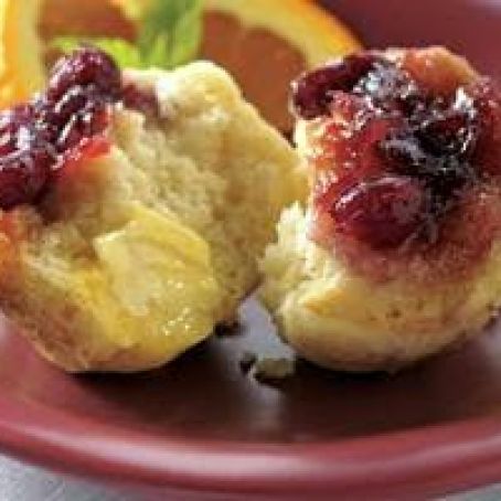 Cranberry Upside-Down Muffins