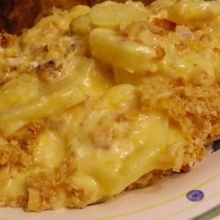 POTATO GRATIN WITH MUSTARD AND GRUYERE