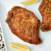 Romano-Oregano Breaded Pork Chops