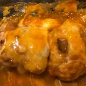 Chicken with Mushrooms and Mozzarella