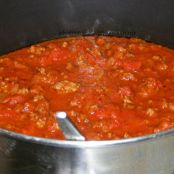 Spaghetti Meat Sauce (semi-homemade)
