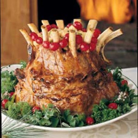 Stuffed Crown Roast of Pork Recipe